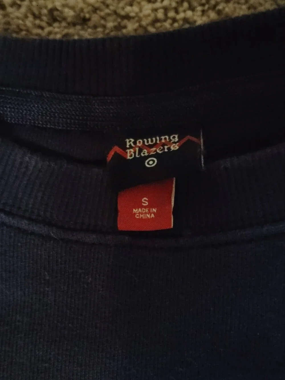 Rowing Blazers Navy Crewneck